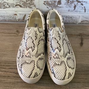 Steve Madden snake print shoe